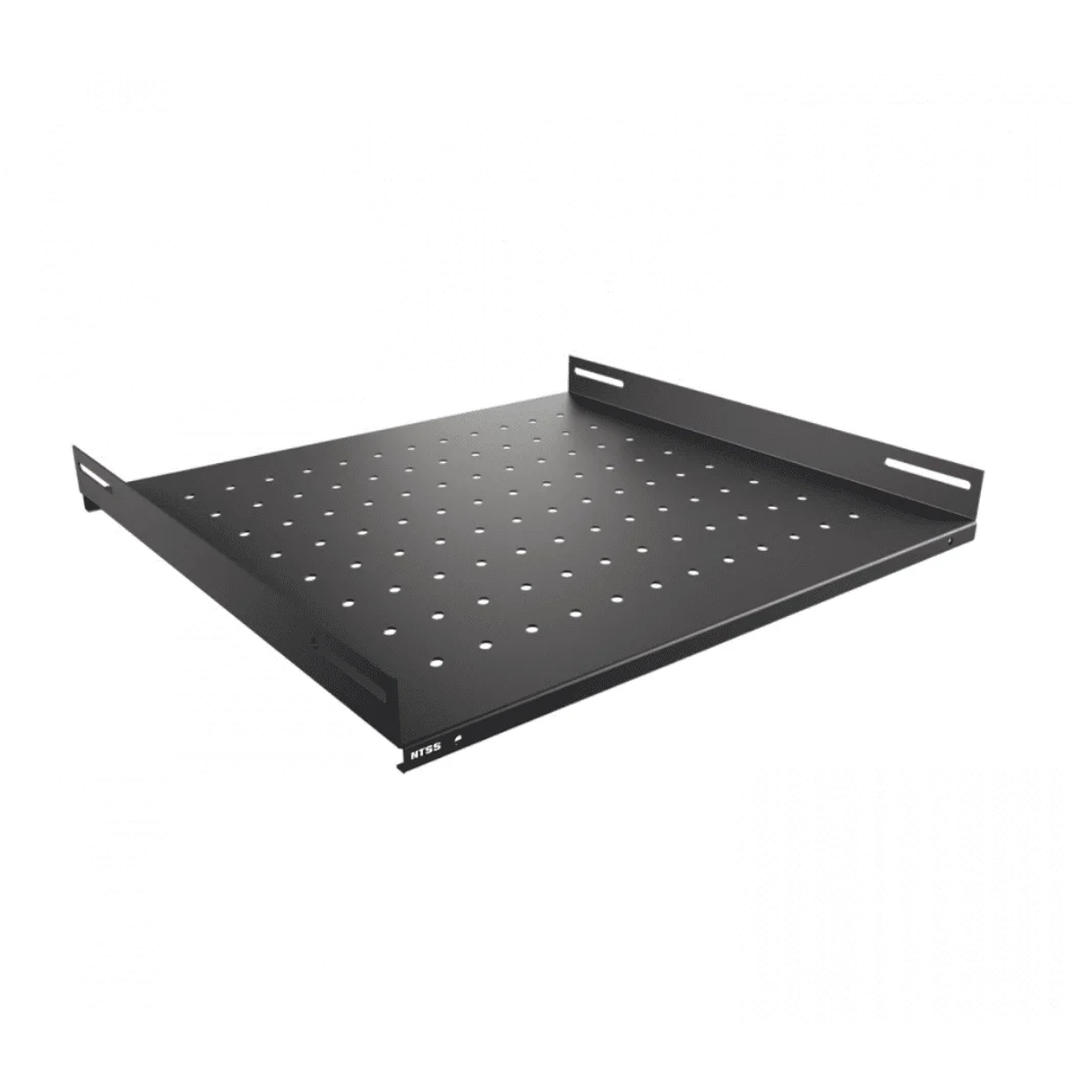 Стационарная полка NTSS 470х350 мм для напольных шкафов 600 мм, черный RAL 9005